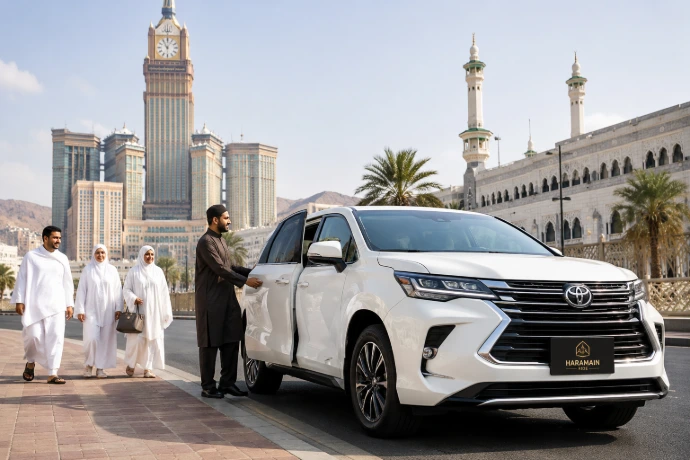 Haramain Ride private car service in Makkah